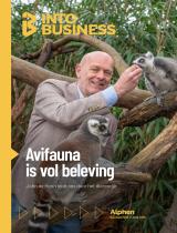 Magazine cover for Into Business - Alphen Lente 2026