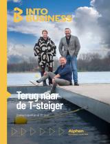 Magazine cover for Into Business - Alphen Lente 2024