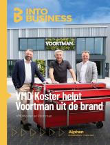 Magazine cover for Into Business - Alphen Zomer 2024